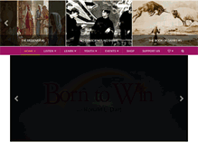 Tablet Screenshot of borntowin.net